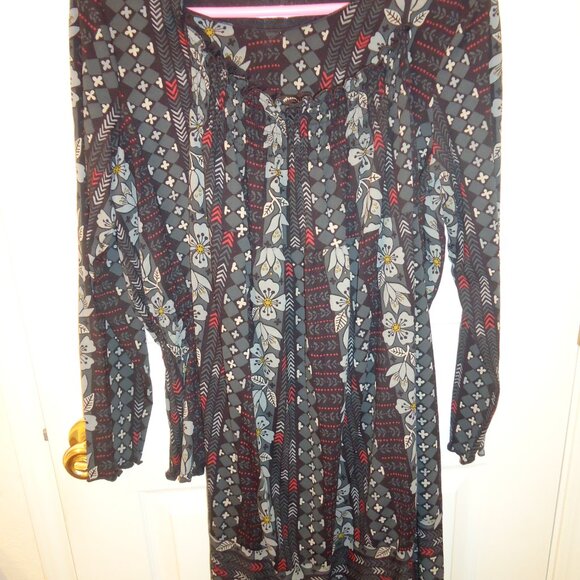 Gudrun Sjoden- Stretchy Purple Dress, Top is Medium, Skirt is Small. - Picture 9 of 13